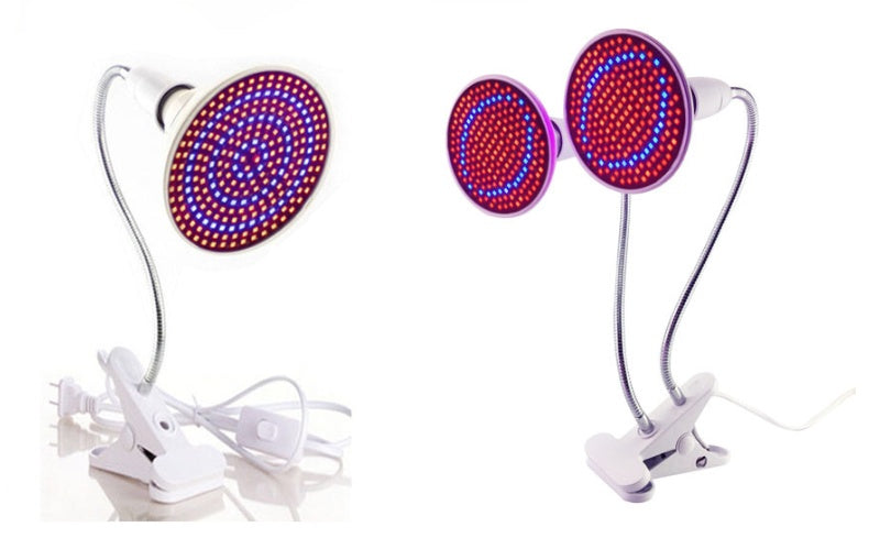 Red Blu-ray cooperation lamp LED plant growth lamp fleshy flower greenhouse vegetable growth lamp high brightness without stroboscopic